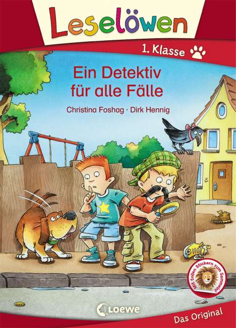 Christina Foshag: Foshag, C: Leselöwen 1. Klasse - Ein Detektiv für alle Fälle, Buch