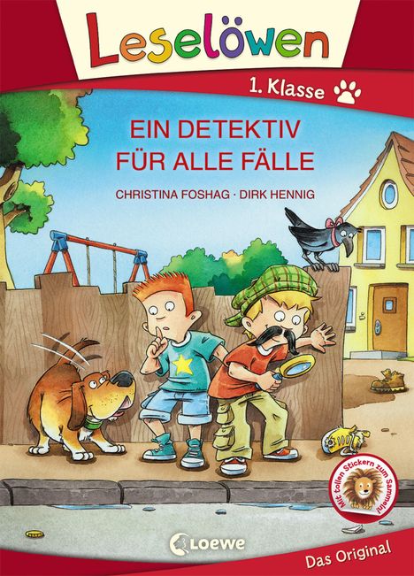 Christina Foshag: Leselöwen 1. Klasse - Ein Detektiv für alle Fälle, Buch