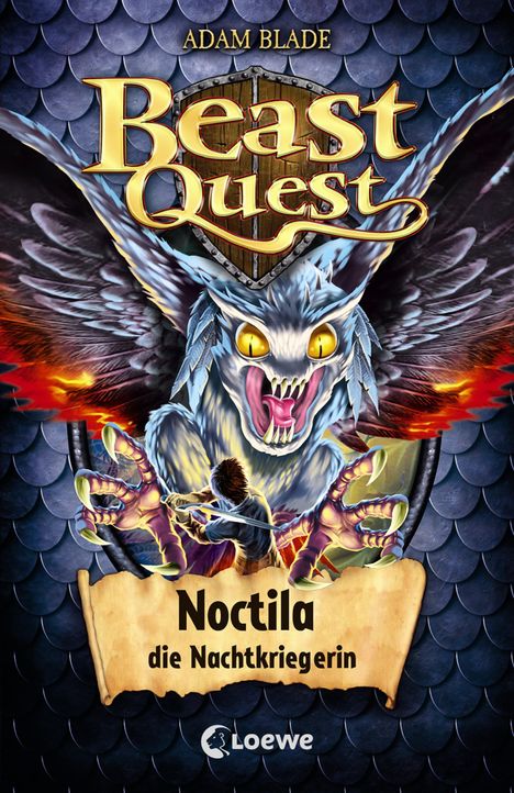 Adam Blade: Beast Quest 55 - Noctila, die Nachtkriegerin, Buch