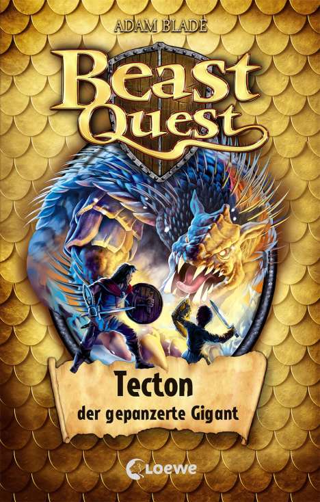 Adam Blade: Beast Quest (Band 59) - Tecton, der gepanzerte Gigant, Buch