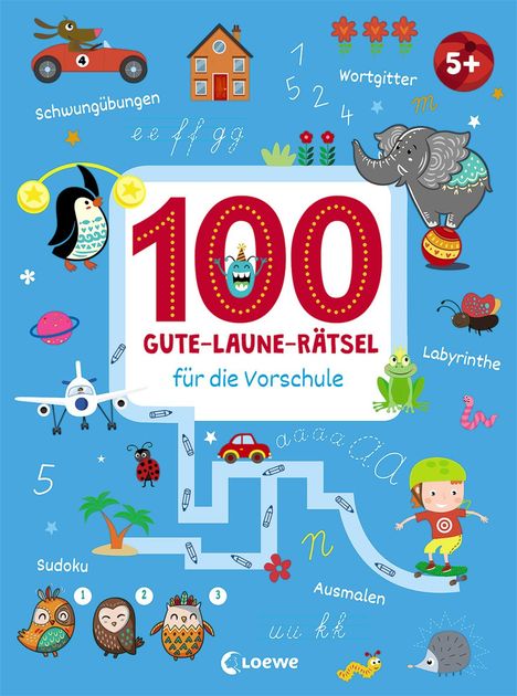 100 Gute-Laune-Rätsel für die Vorschule, Buch