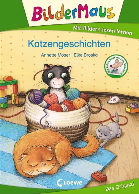Annette Moser: Bildermaus - Katzengeschichten, Buch