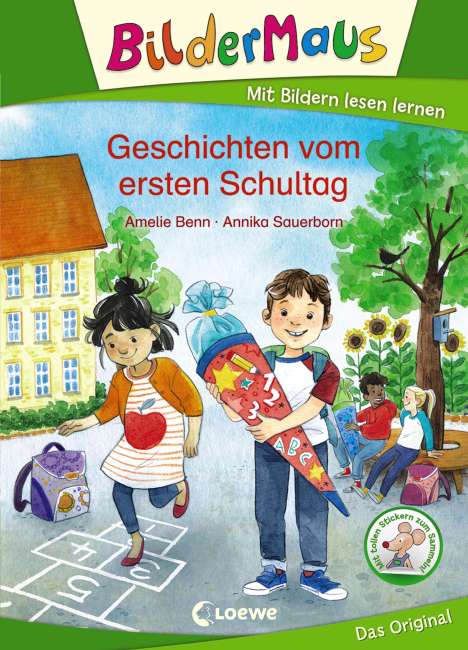 Amelie Benn: Bildermaus - Geschichten vom ersten Schultag, Buch