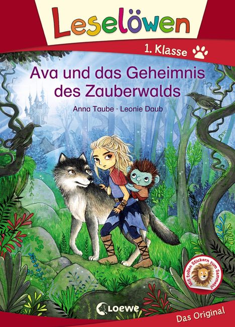 Anna Taube: Leselöwen 1. Klasse - Ava und das Geheimnis des Zauberwalds, Buch