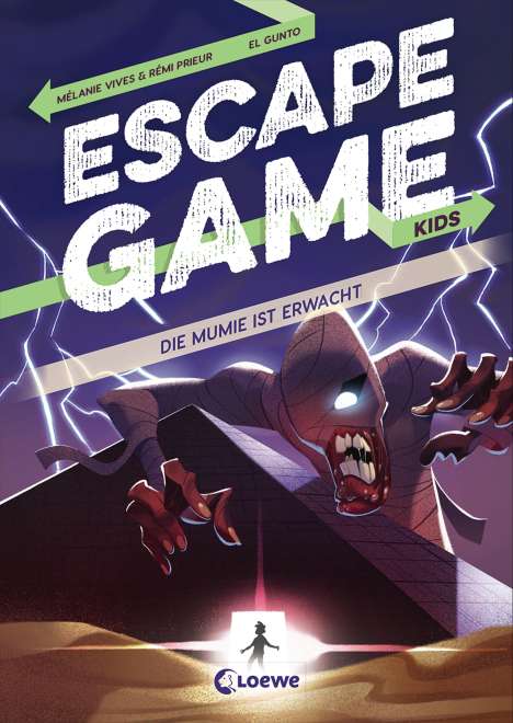 Rémi Prieur: Escape Game Kids - Die Mumie ist erwacht, Buch
