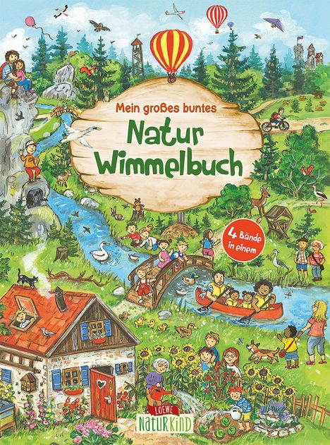 Mein großes buntes Natur-Wimmelbuch (Sammelband), Buch