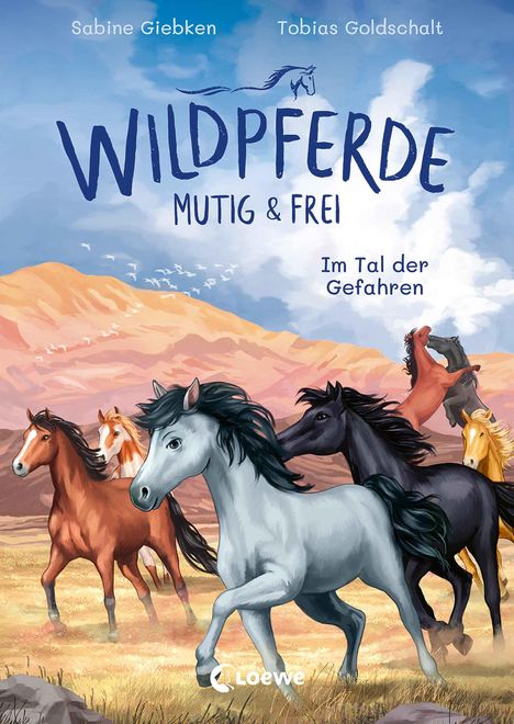 Sabine Giebken: Wildpferde - mutig und frei (Band 2) - Im Tal der Gefahren, Buch