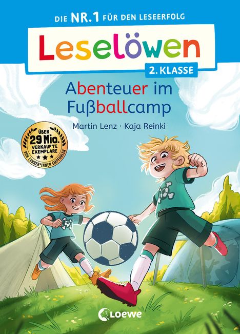 Martin Lenz: Leselöwen 2. Klasse - Abenteuer im Fußballcamp, Buch