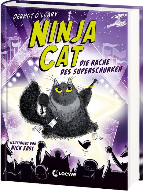 Dermot O'Leary: Ninja Cat (Band 3) - Die Rache des Superschurken, Buch