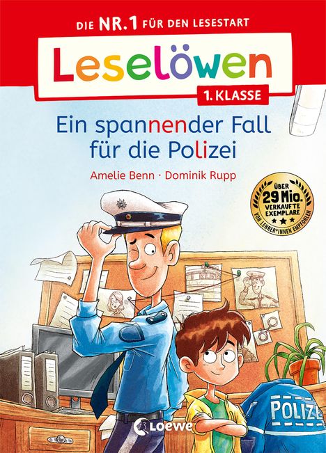 Amelie Benn: Leselöwen 1. Klasse - Ein spannender Fall für die Polizei, Buch
