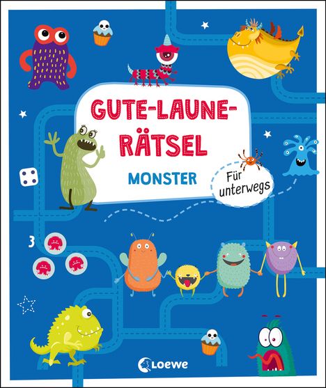 Gute-Laune-Rätsel für unterwegs - Monster, Buch