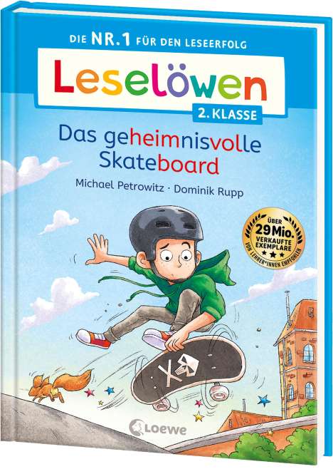 Michael Petrowitz: Leselöwen 2. Klasse - Das geheimnisvolle Skateboard, Buch