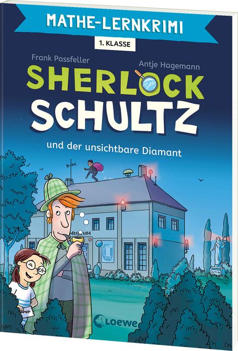 Frank Passfeller: Mathe-Lernkrimi - Sherlock Schultz und der unsichtbare Diamant, Buch