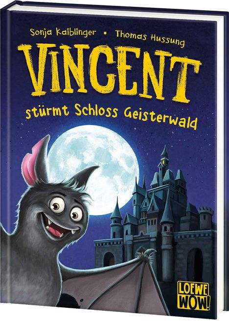 Sonja Kaiblinger: Vincent stürmt Schloss Geisterwald (Band 4), Buch