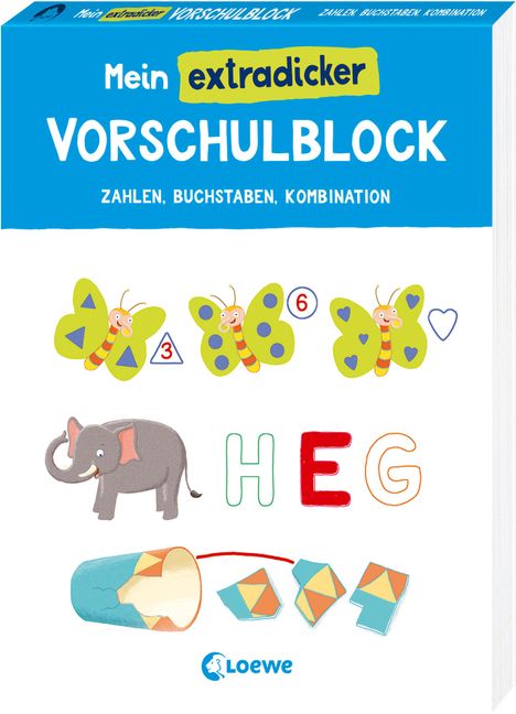 Mein extradicker Vorschulblock, Buch