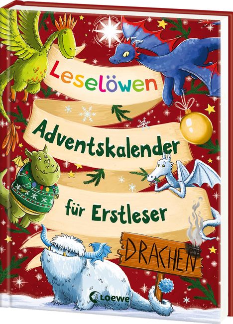 Vanessa Walder: Leselöwen-Adventskalender für Erstleser - Drachen, Buch