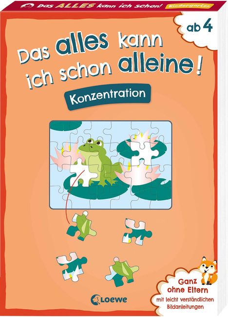 Christiane Wittenburg: Das alles kann ich schon alleine! Konzentration, Buch