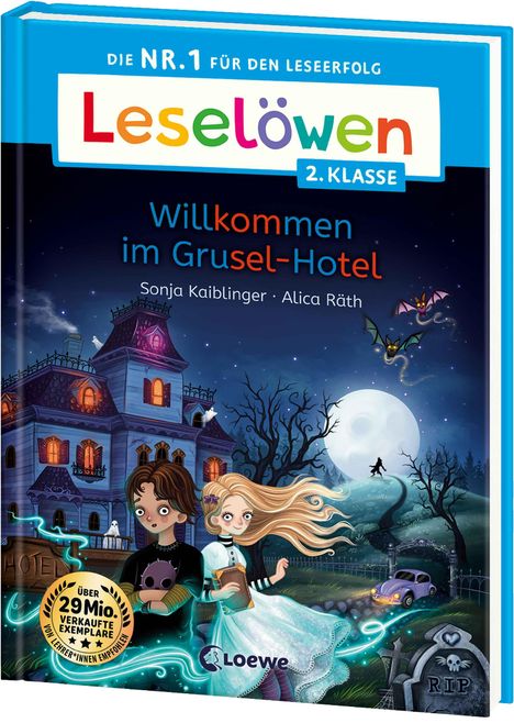 Sonja Kaiblinger: Leselöwen 2. Klasse - Willkommen im Grusel-Hotel, Buch