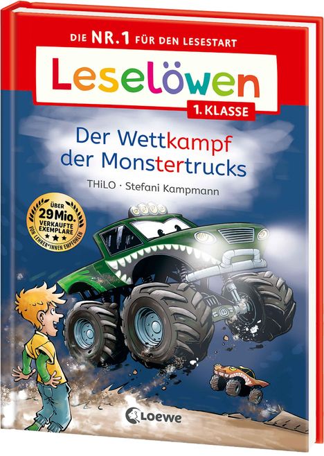 Thilo: Leselöwen 1. Klasse - Der Wettkampf der Monstertrucks, Buch