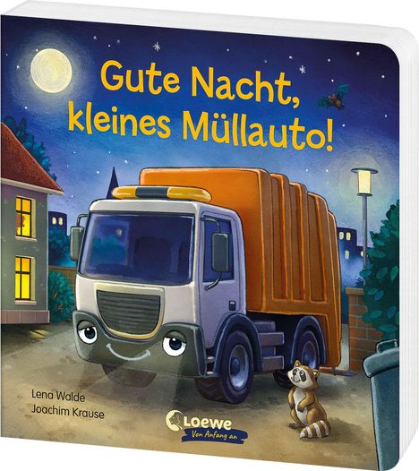 Lena Walde: Gute Nacht, kleines Müllauto!, Buch