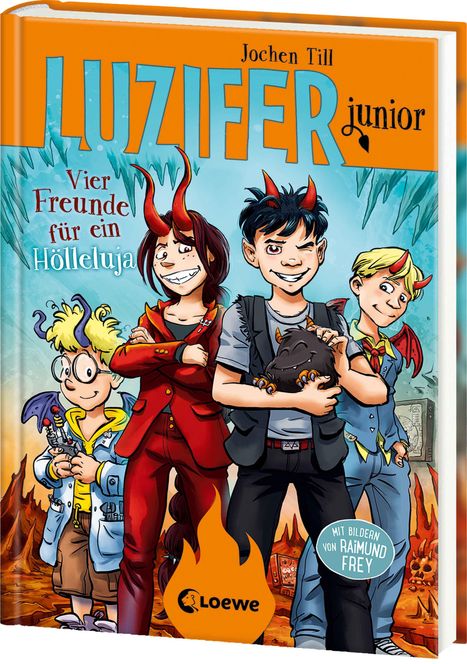 Jochen Till: Luzifer junior (Band 17) - Vier Freunde für ein Hölleluja, Buch