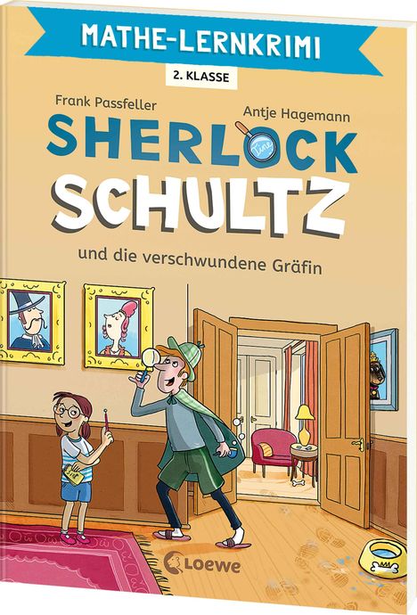 Frank Passfeller: Mathe-Lernkrimi - Sherlock Schultz und die verschwundene Gräfin, Buch