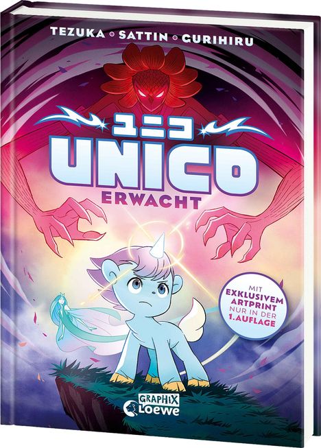 Osamu Tezuka: Unico erwacht (Band 1), Buch