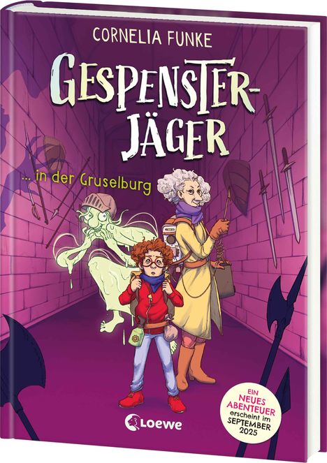 Cornelia Funke: Gespensterjäger in der Gruselburg (Band 3) - Mit 8 neu illustrierten Farbseiten, Buch
