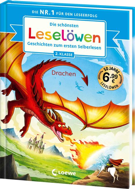 Die schönsten Leselöwen-Geschichten zum ersten Selberlesen - Drachen, Buch