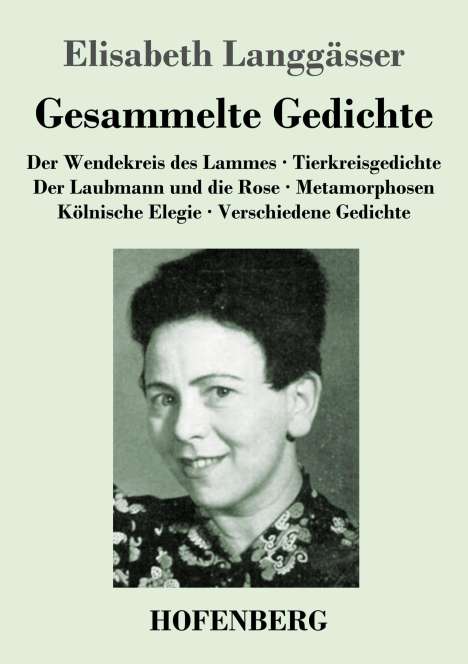 Elisabeth Langgässer: Gesammelte Gedichte, Buch