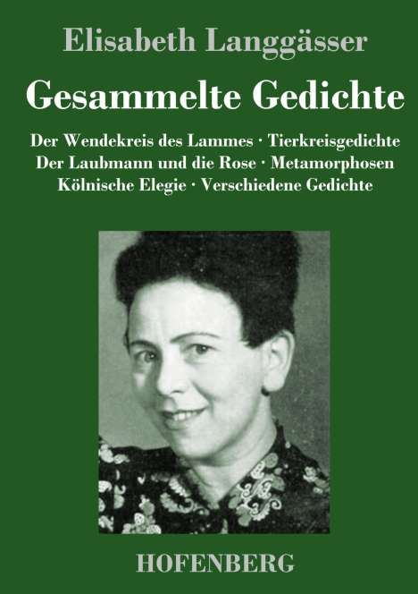 Elisabeth Langgässer: Gesammelte Gedichte, Buch