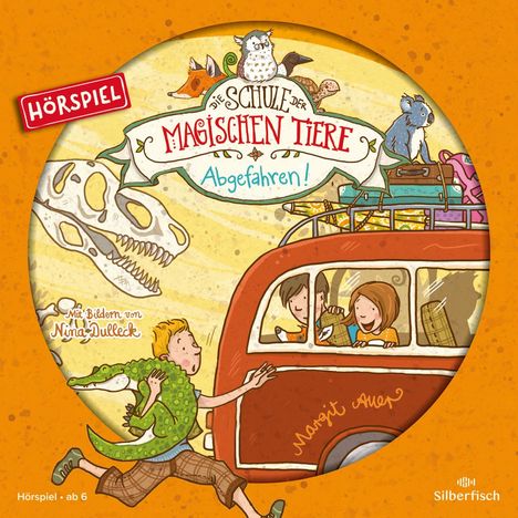 Margit Auer: Die Schule der magischen Tiere 04: Abgefahren! (Hörspiel), CD