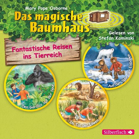 Fantastische Reisen ins Tierreich. Die Hörbuchbox (Das magische Baumhaus ), 3 CDs