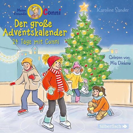 Karoline Sander: Der große Adventskalender, 2 CDs