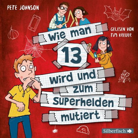 Johnson: Wie Man 13 Wird &amp; Zum Superhelden Mutiert, 2 CDs
