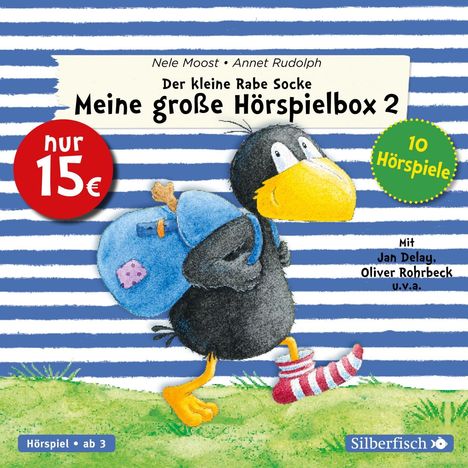 Nele Moost: Der kleine Rabe Socke - Meine große Hörspielbox 2 (Der kleine Rabe Socke), Diverse