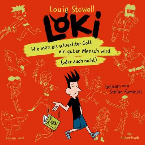 Louie Stowell: Loki 1: Wie man als schlechter Gott ein guter Mensch wird (oder auch nicht), 3 CDs
