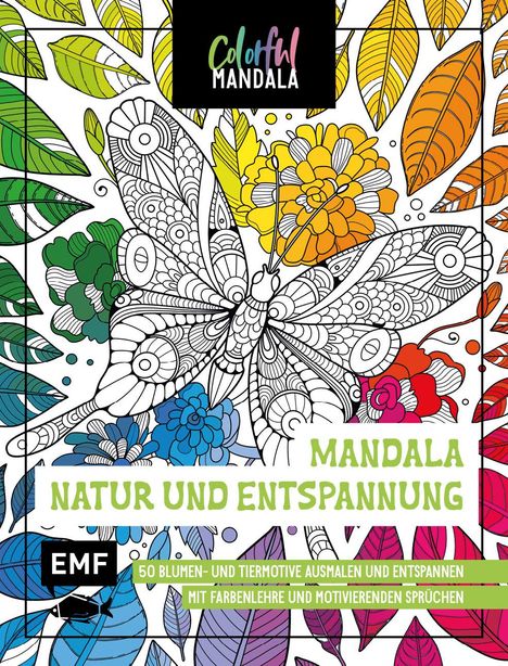 Colorful Mandala - Mandala - Natur und Entspannung, Buch