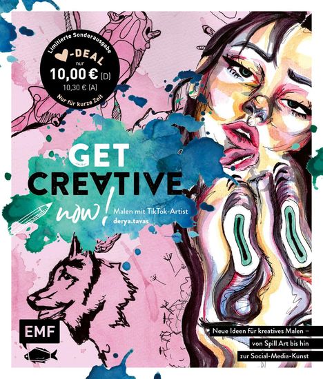 Derya Tavas: Get creative now! Malen mit TikTok-Artist derya.tavas, Buch
