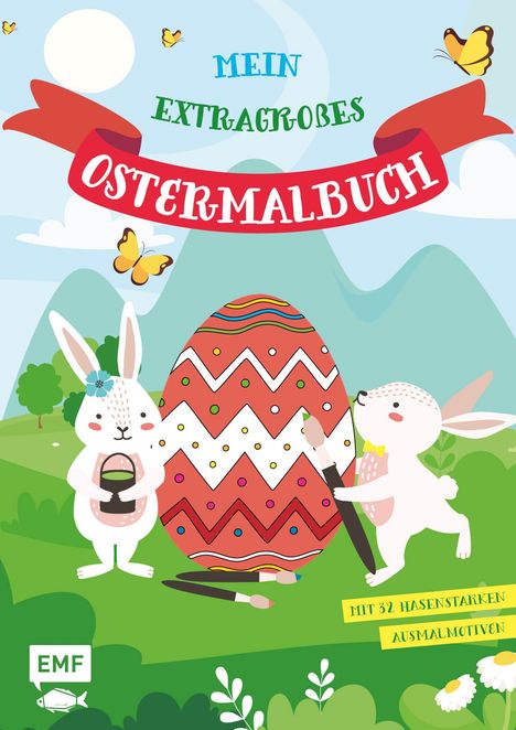 Mein extragroßes Ostermalbuch, Buch
