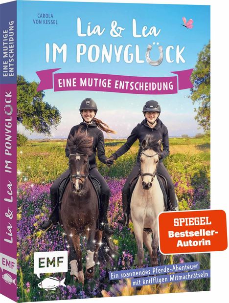 Carola von Kessel: Lia und Lea im Ponyglück - Eine mutige Entscheidung, Buch