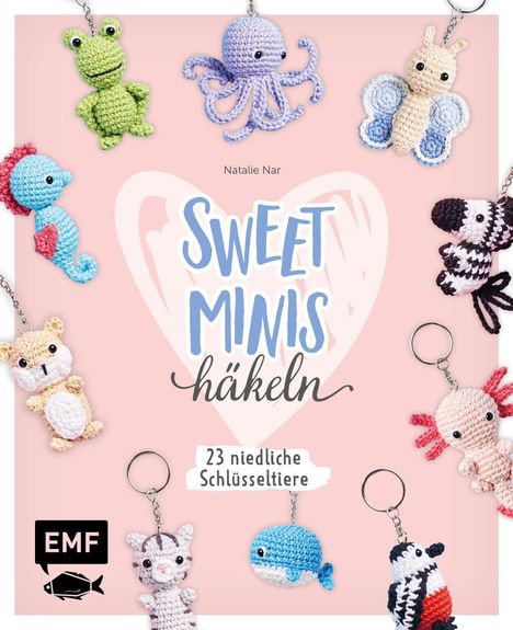 Natalie Nar: Mini-Amigurumis - Süße Waldtiere, Buch