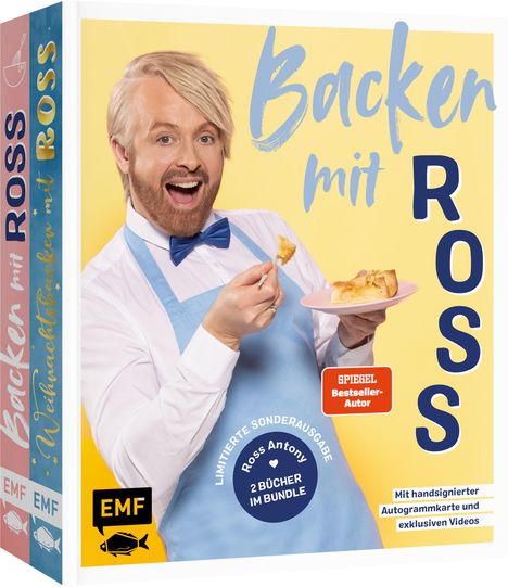 Ross Antony: Backen mit Ross Antony (Limitierte Sonderausgabe mit handsignierter Autogrammkarte und exklusiven Videos), Buch