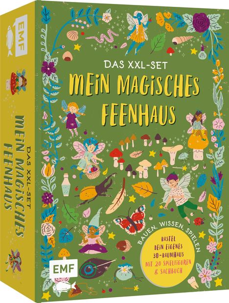 Fiona Phillipson: Das XXL-Set - Bauen, Wissen, Spielen: Mein magisches Feen-Haus, Buch