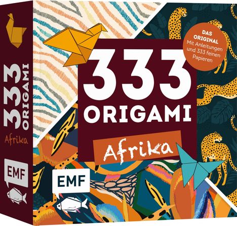 333 Origami - Faszination Afrika - Farbenfrohe Papiere falten, Buch