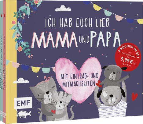 Ich hab euch lieb, Mama und Papa! | Das perfekte Geschenk für perfekte Eltern, Buch