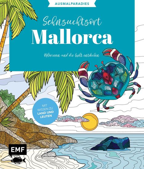 Ausmalparadies - Sehnsuchtsort Mallorca, Buch