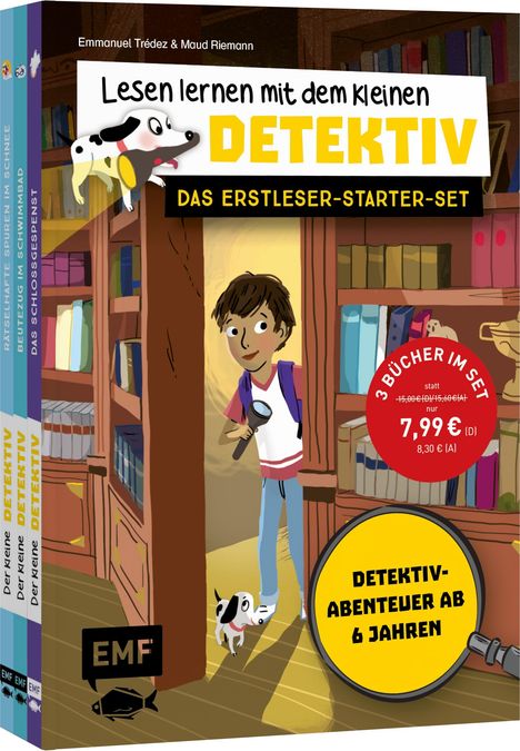 Emmanuel Trédez: Lesen lernen mit dem kleinen Detektiv, Buch