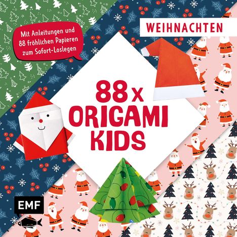 88 x Origami Kids - Weihnachten, Buch