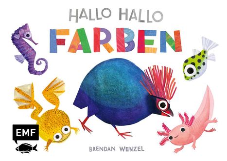 Brendan Wenzel: Hallo Hallo - Farben, Buch